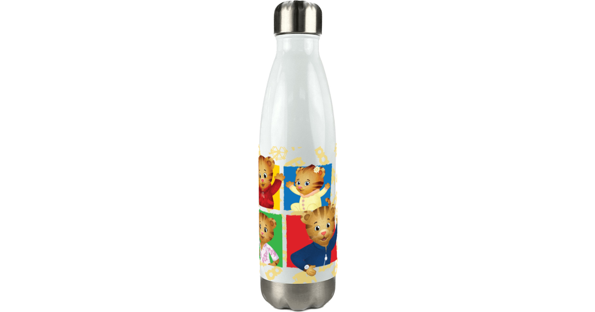 Tiger Family 20 oz Stainless Steel Insulated Water Bottle - White